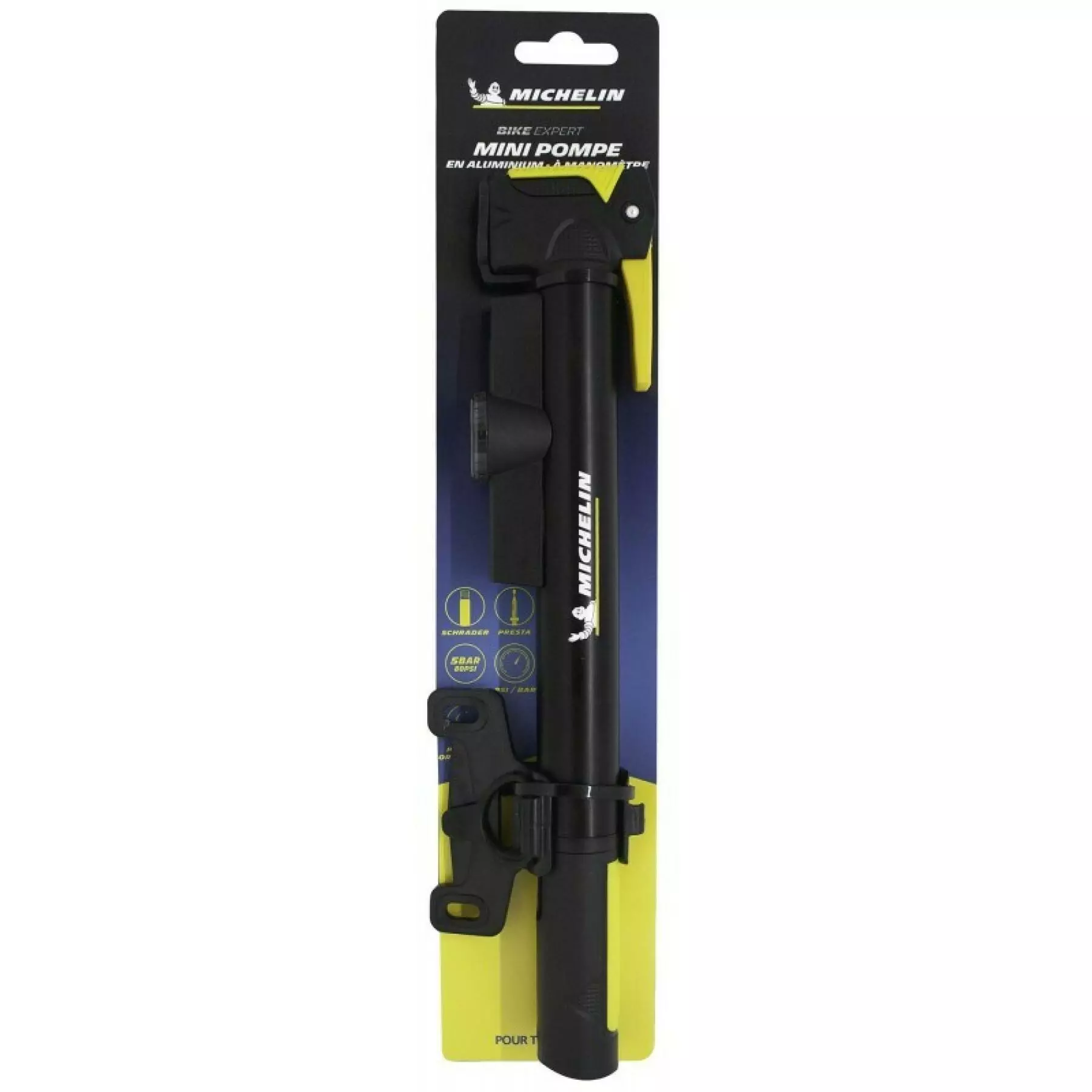 Mini-pompe à Manomètre Michelin 4 Mini-pompe à Manomètre Michelin – Image 2