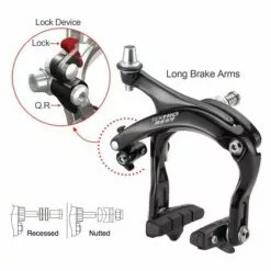Paire D'étriers De Frein Sur Jante Boulonné Tektro R559