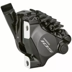 Étrier De Frein à Disque Hydraulique 2-pistons Shimano 105 BR-M7170 Système Flat Mount 9 Étrier De Frein à Disque Hydraulique 2-pistons Shimano 105 BR-M7170 Système Flat Mount -Promos Vélos Boutique IBRR7170RDRF 1