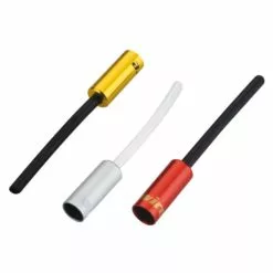 Embouts Jagwire Workshop End Caps Nosed-5mm / Silver / Red 10pcs Each