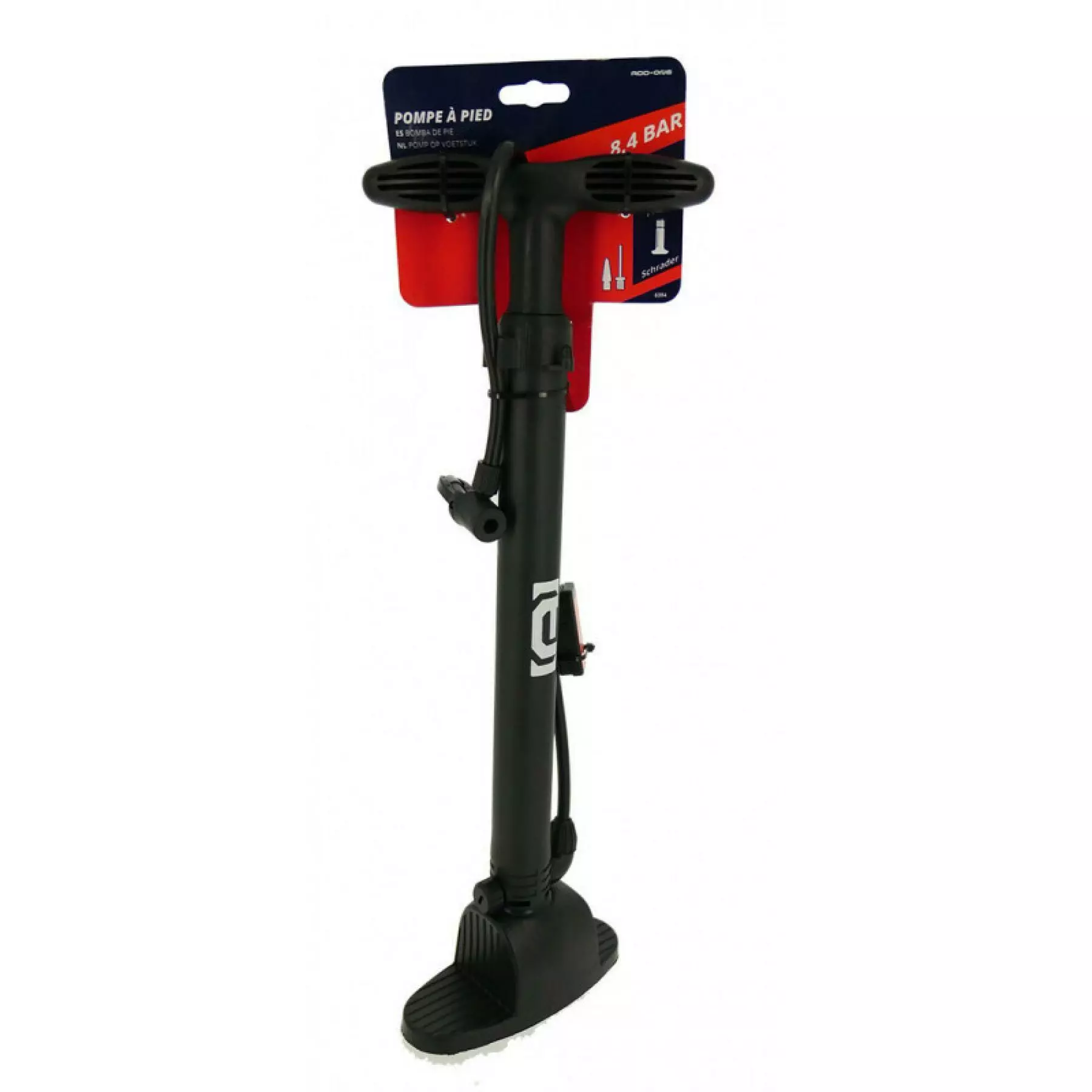 Pompe Sur Pied Plastique + Kit De Gonflage Add One 6 Pompe Sur Pied Plastique + Kit De Gonflage Add One – Image 4