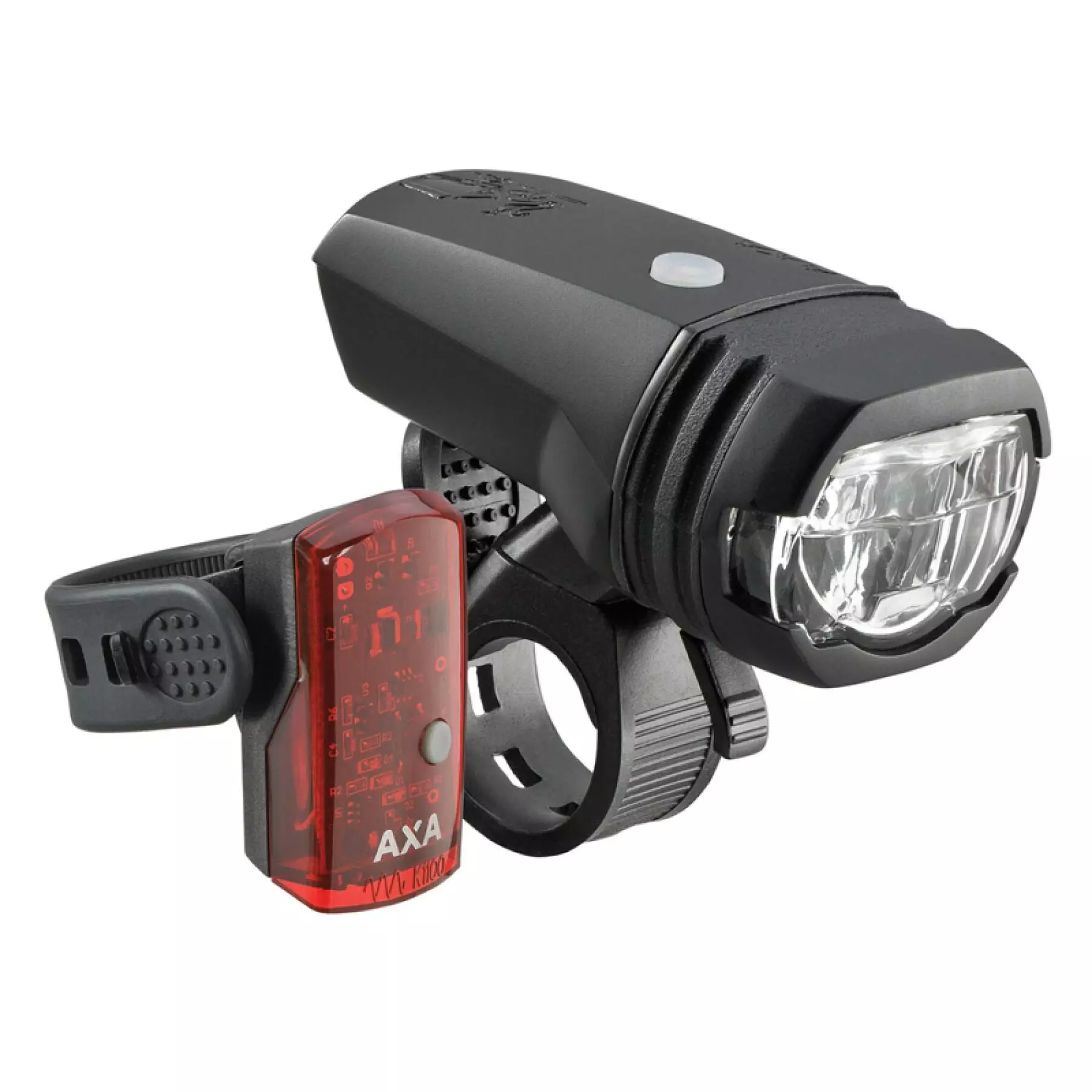 Jeu D'éclairage Vélo Led USB AXA Greenline 50 Lux 3 Jeu D'éclairage Vélo Led USB AXA Greenline 50 Lux