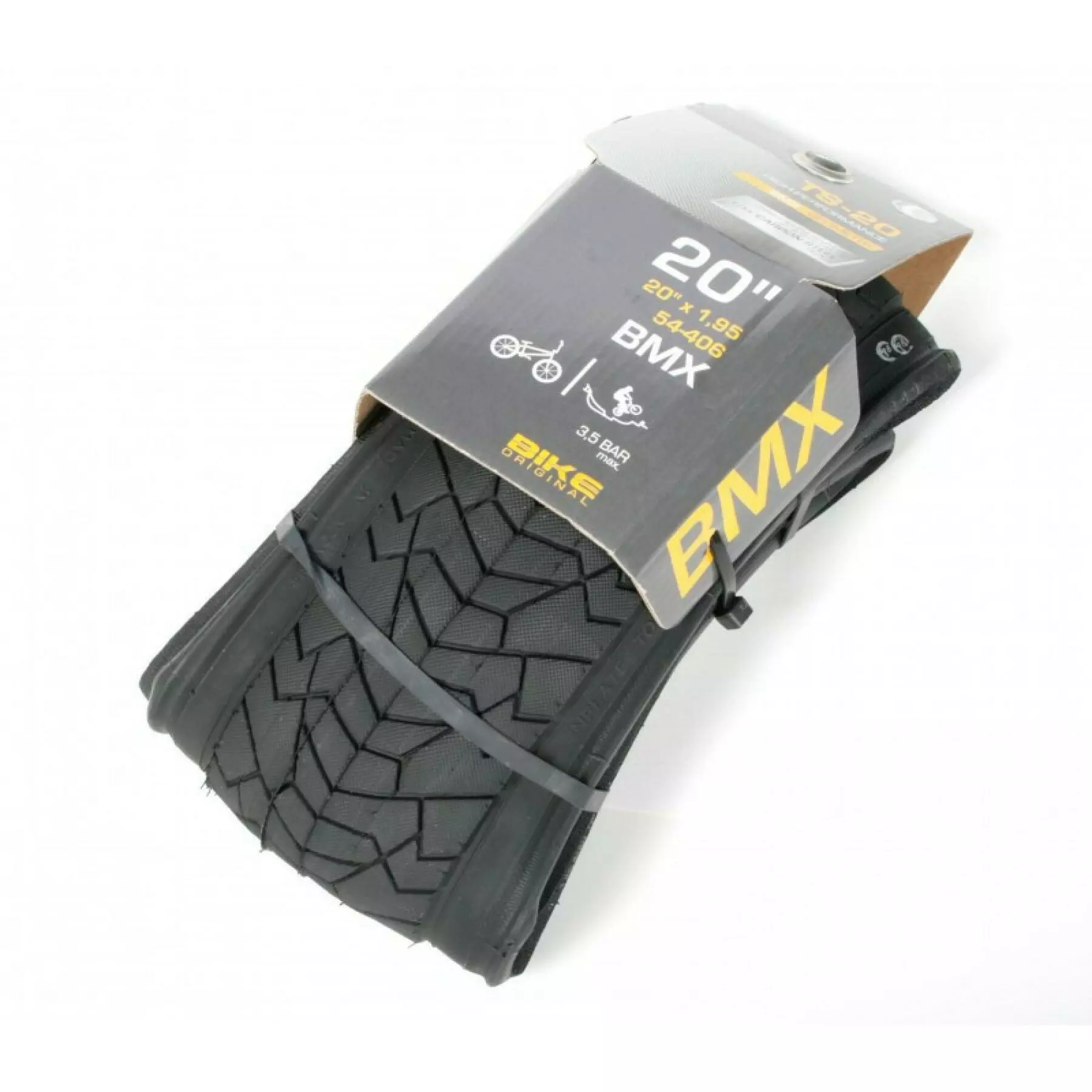 Pneu BMX 20"X1,95 Tringles Souple Bike Original 4 Pneu BMX 20"X1,95 Tringles Souple Bike Original – Image 2