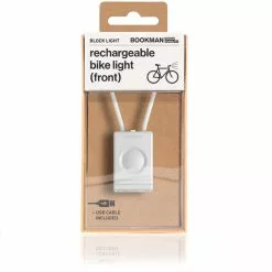 Éclairage Vélo Avant Led USB Bookman Block 7 Éclairage Vélo Avant Led USB Bookman Block -Promos Vélos Boutique bookman 720053 2