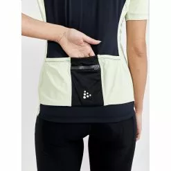 Maillot Femme Craft Adv Offroad -Promos Vélos Boutique craft co1910581 999811 black celadon 5