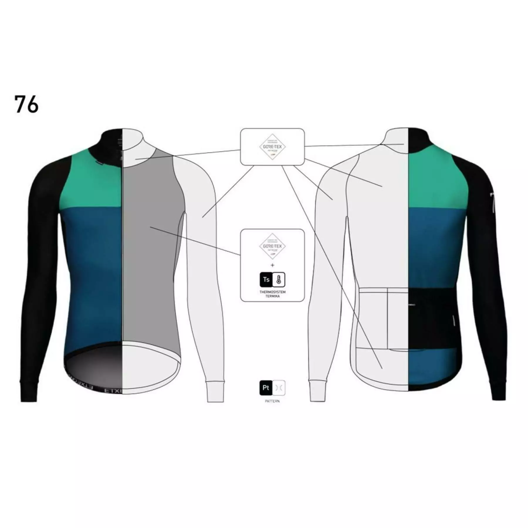 Veste Femme Etxeondo Hiver 76 13 Veste Femme Etxeondo Hiver 76 – Image 11