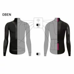 Veste D'hiver Etxeondo Oben -Promos Vélos Boutique etxeondo 52396blackmagenta3 6