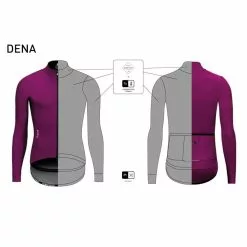 Veste D'hiver Etxeondo Dena -Promos Vélos Boutique etxeondo 52397magental 7