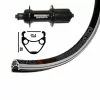 Roue Arriére Exal Winora Xr-1 32 Tr.Sh.Tiagra Blo.Ra. 700C 130 Mm/10/11V -Promos Vélos Boutique exal 703371 noir 1