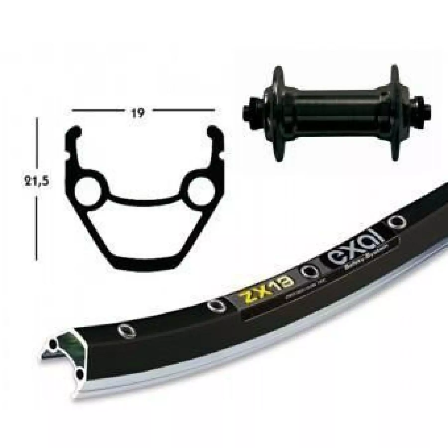 Roue Arriére Exal Winora Zx 19 36 Tr.Blo.Ra. 28x1.75/100 Mm 3 Roue Arriére Exal Winora Zx 19 36 Tr.Blo.Ra. 28x1.75/100 Mm