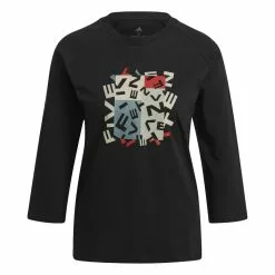 T-shirt Manches Longues Femme Adidas Five Ten Graphics 37 T-shirt Manches Longues Femme Adidas Five Ten Graphics -Promos Vélos Boutique gm4575 app photo front white