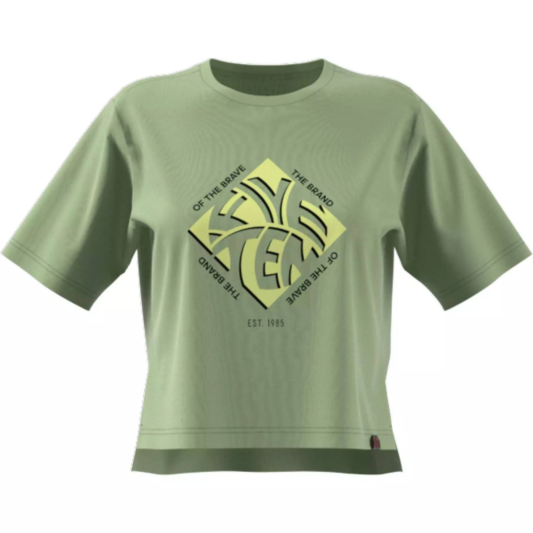 T-shirt Femme Adidas Five Ten Cropped Graphic 4 T-shirt Femme Adidas Five Ten Cropped Graphic – Image 2