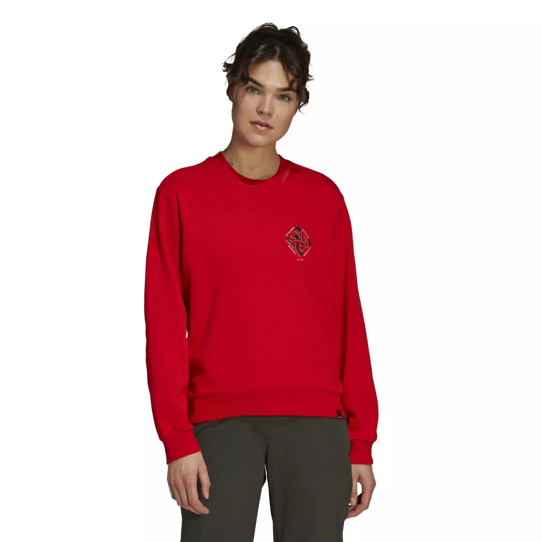 Sweatshirt Femme Adidas Five Ten Cropped 7 Sweatshirt Femme Adidas Five Ten Cropped – Image 5