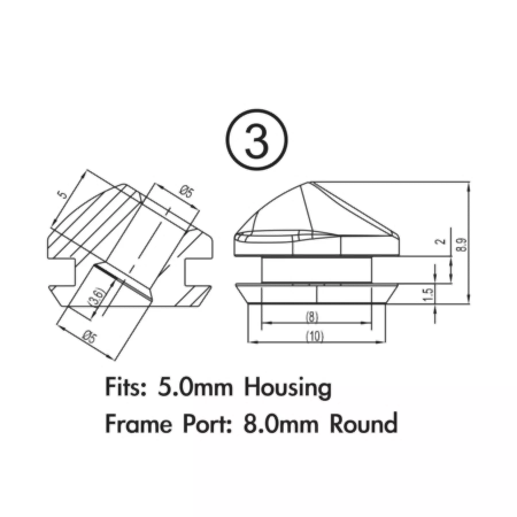 Embouts Jagwire Workshop Shimano Di2 2mm Frame 4 Embouts Jagwire Workshop Shimano Di2 2mm Frame – Image 2