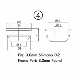Embouts De Câble Jagwire Workshop 4mm Frame 2mm 5 Embouts De Câble Jagwire Workshop 4mm Frame 2mm -Promos Vélos Boutique ja8167 1
