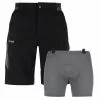 Short 2 En 1 Kilpi Trackee 1 Short 2 En 1 Kilpi Trackee -Promos Vélos Boutique kilpi rm0218kiblk 1