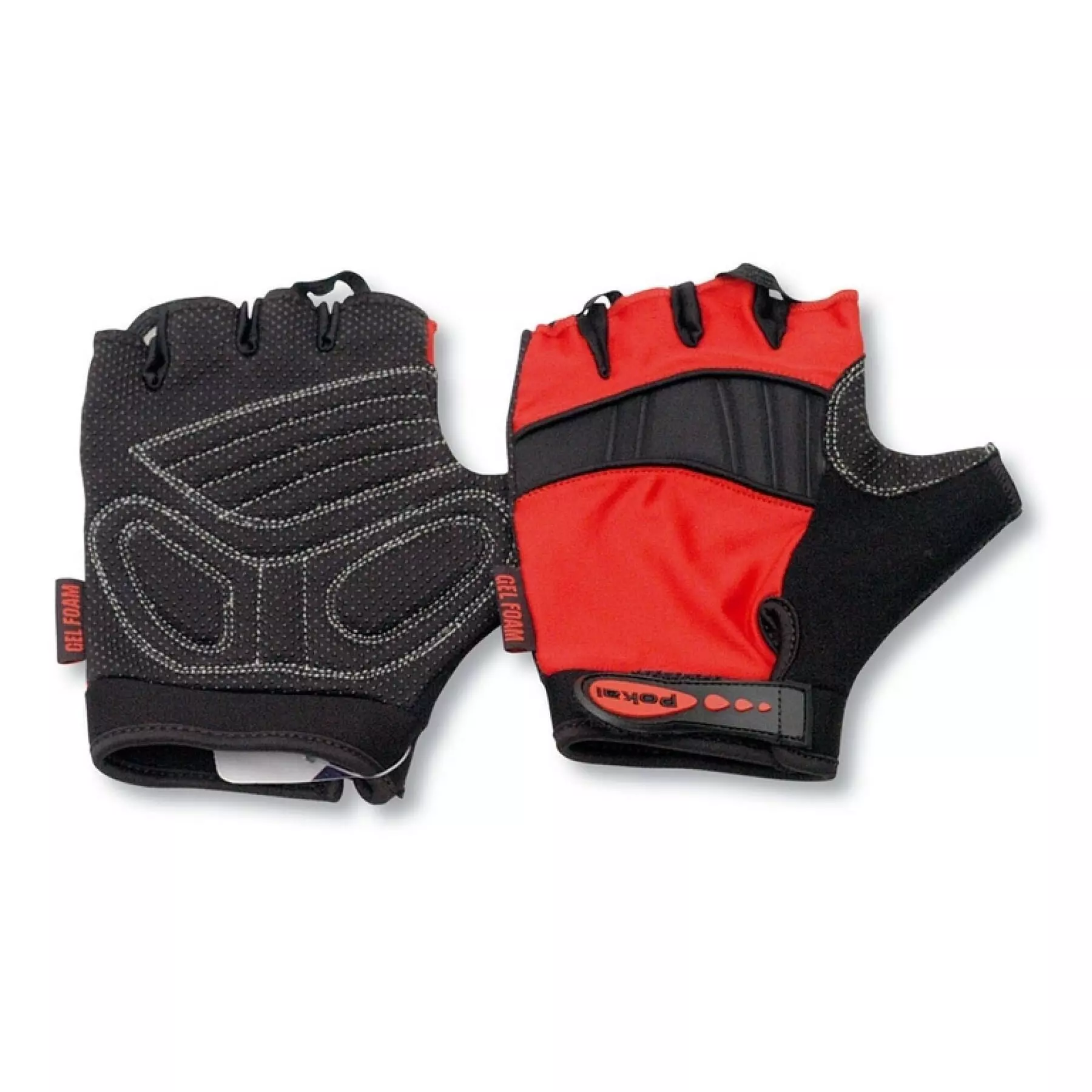 Gants Vélo Pokal 134 Gel 3 Gants Vélo Pokal 134 Gel