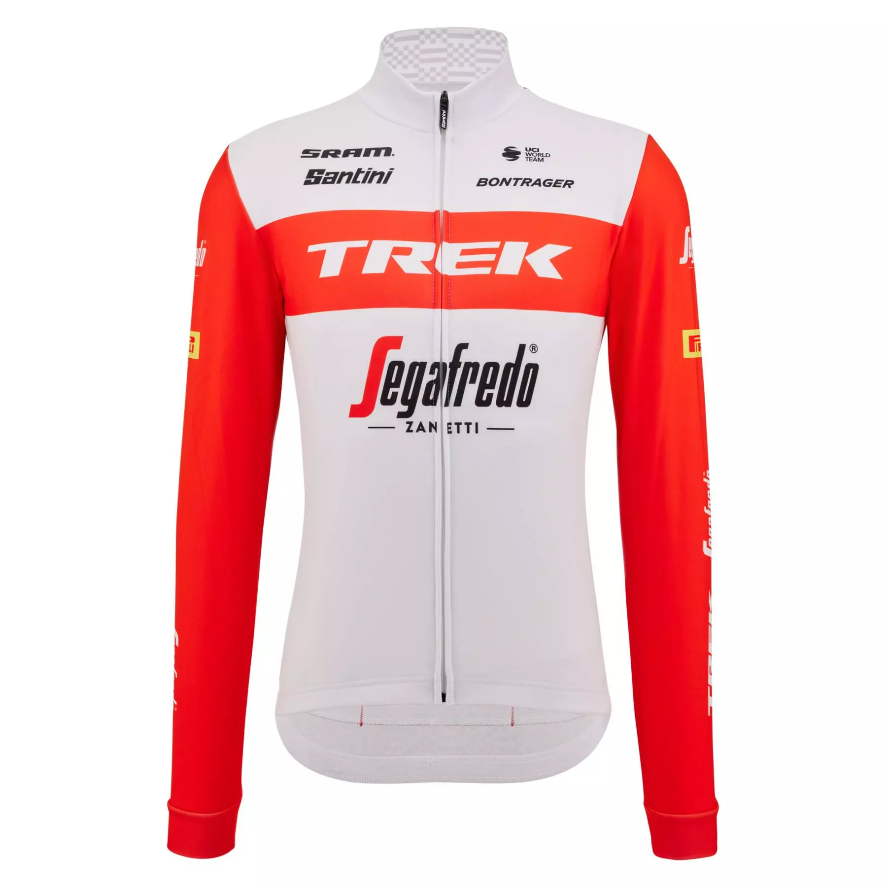 Maillot Manches Longues Santini Trek Segafredo 2023 3 Maillot Manches Longues Santini Trek Segafredo 2023