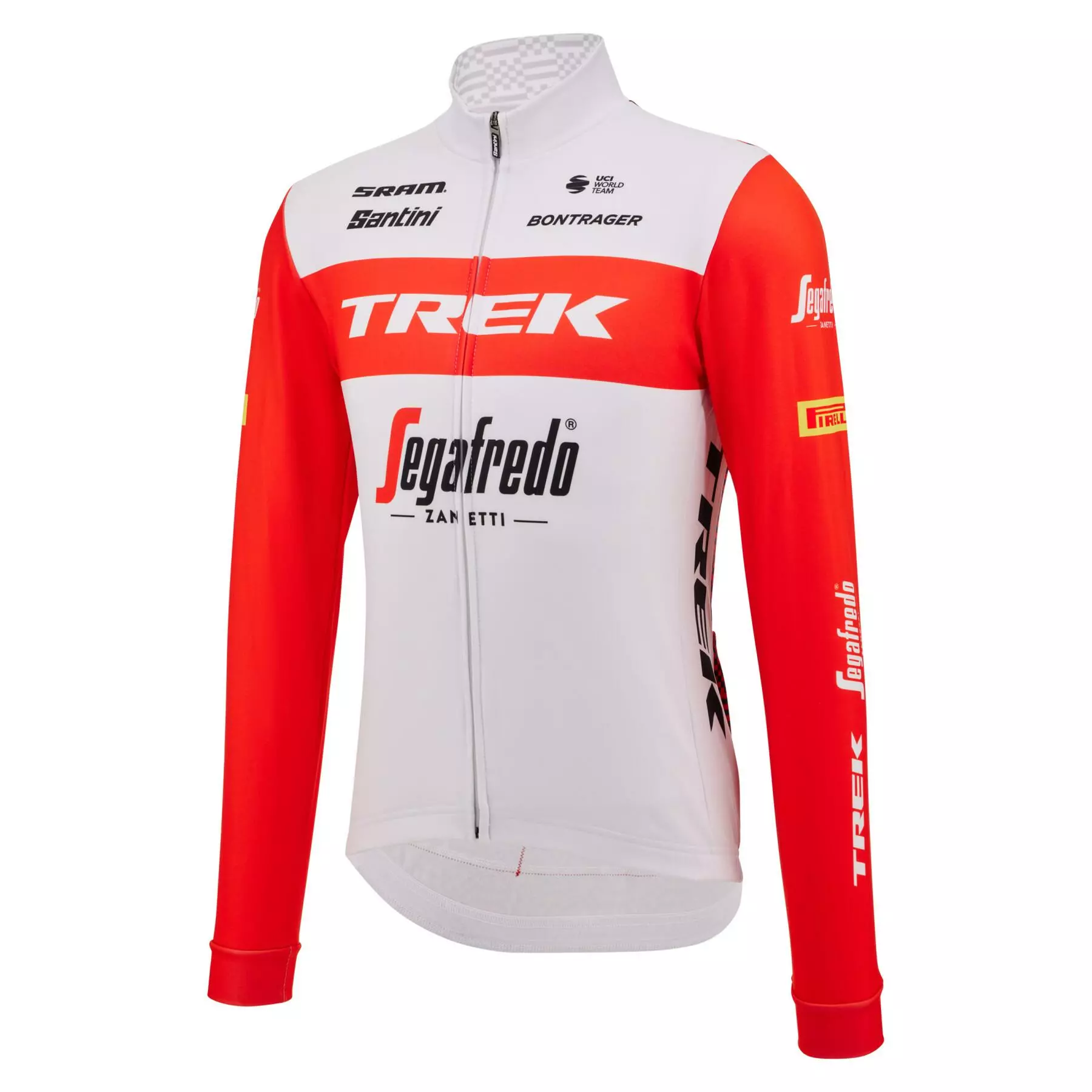 Maillot Manches Longues Santini Trek Segafredo 2023 5 Maillot Manches Longues Santini Trek Segafredo 2023 – Image 3