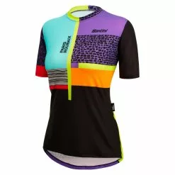 T-shirt Technique Femme Santini Paris Roubaix Enfer Du Nord 7 T-shirt Technique Femme Santini Paris Roubaix Enfer Du Nord -Promos Vélos Boutique santini re499lgll22prfdh 3