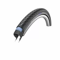 Pneu Rigide Avec Réfléchissant Schwalbe Marathon Plus S-Guard HS440 Twinskin Perf 28-622 Enduro