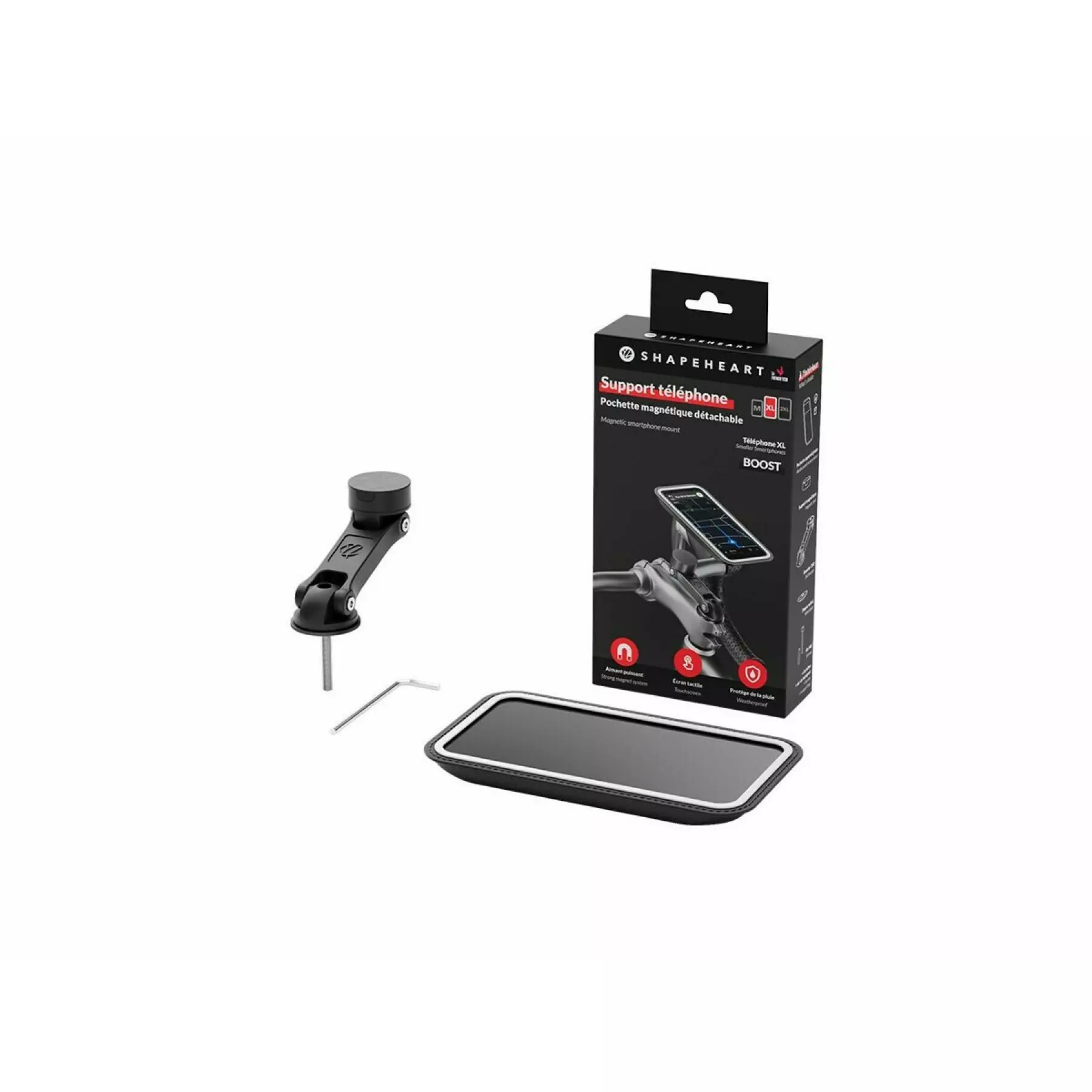 Support Téléphone Potence + Booster + Pochette Photo Shapeheart 3 Support Téléphone Potence + Booster + Pochette Photo Shapeheart