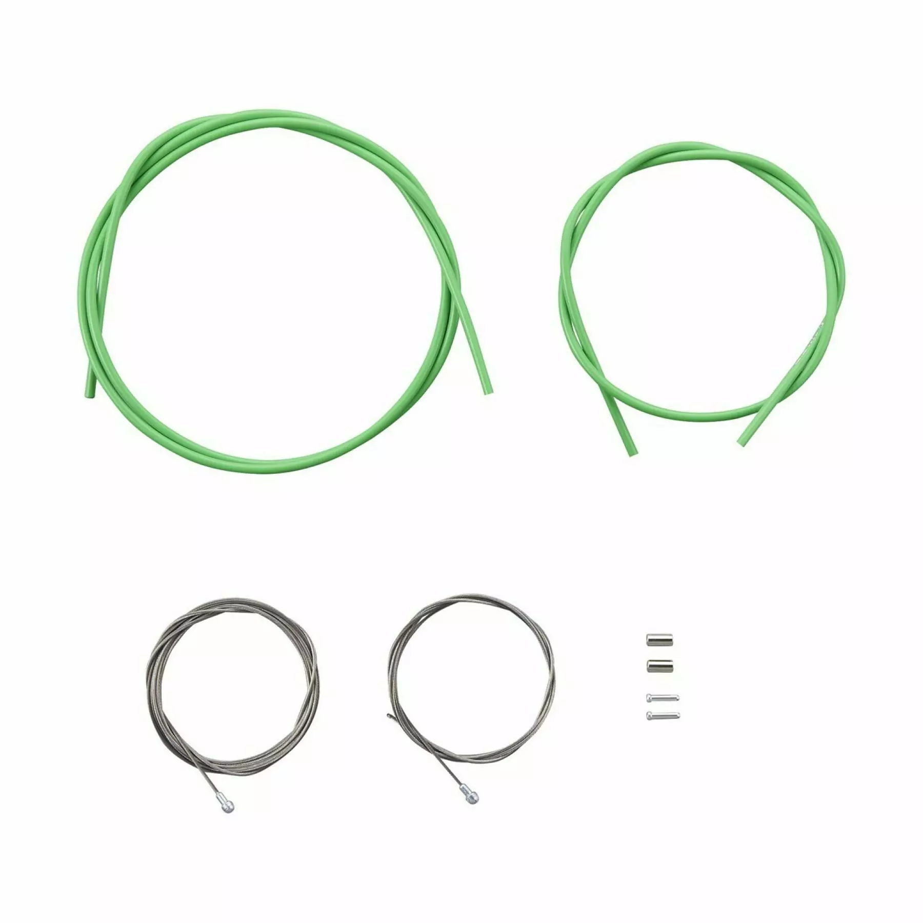 Jeux De Câbles De Frein Avec Revêtement Embouts De Câble En Acier Inoxydable Et Embouts De Gaine Shimano SIL-TEC 3 Jeux De Câbles De Frein Avec Revêtement Embouts De Câble En Acier Inoxydable Et Embouts De Gaine Shimano SIL-TEC