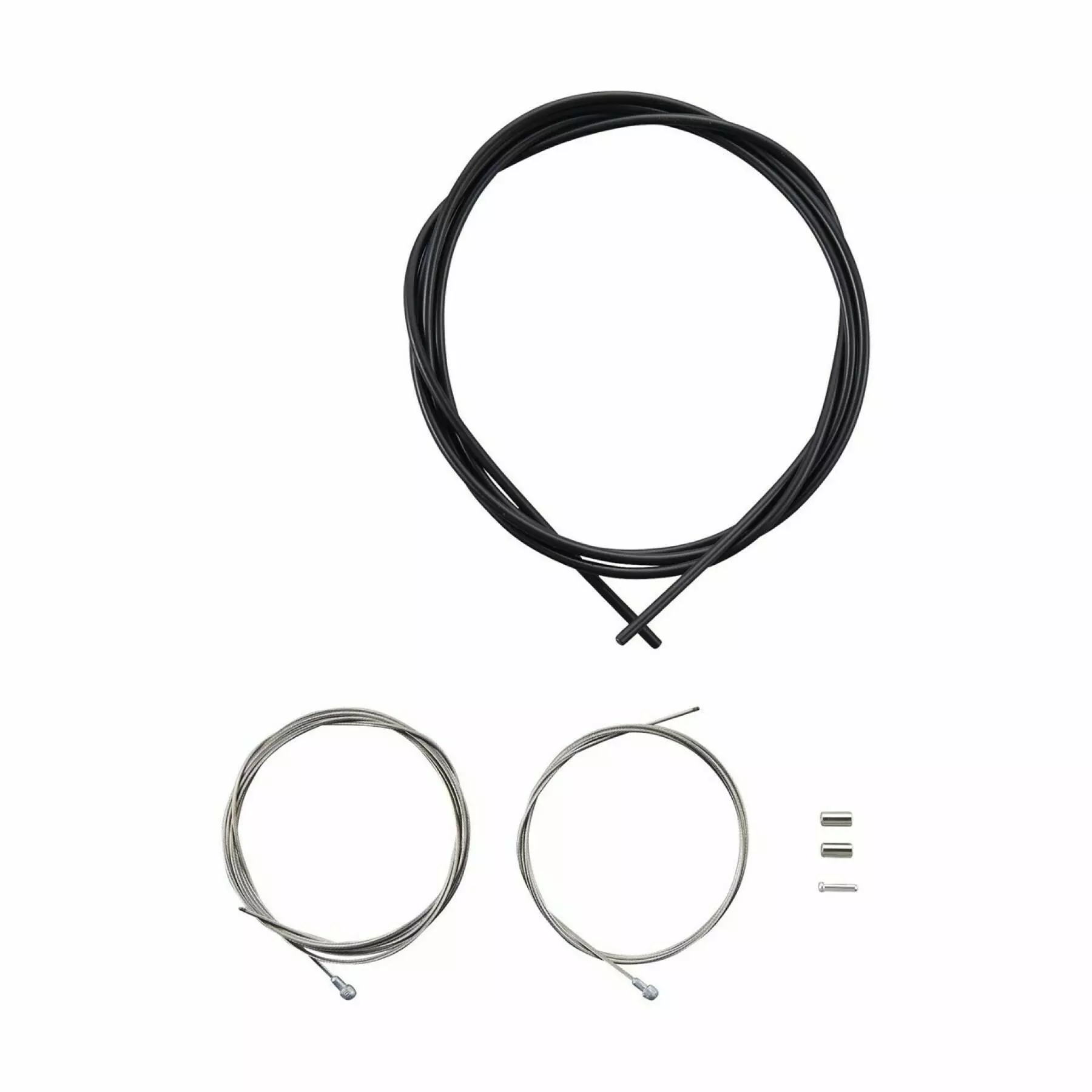 Jeu De Câbles De Frein Route En Acier Gaine Avec Embouts De Câble Shimano SUS/SLR 3 Jeu De Câbles De Frein Route En Acier Gaine Avec Embouts De Câble Shimano SUS/SLR