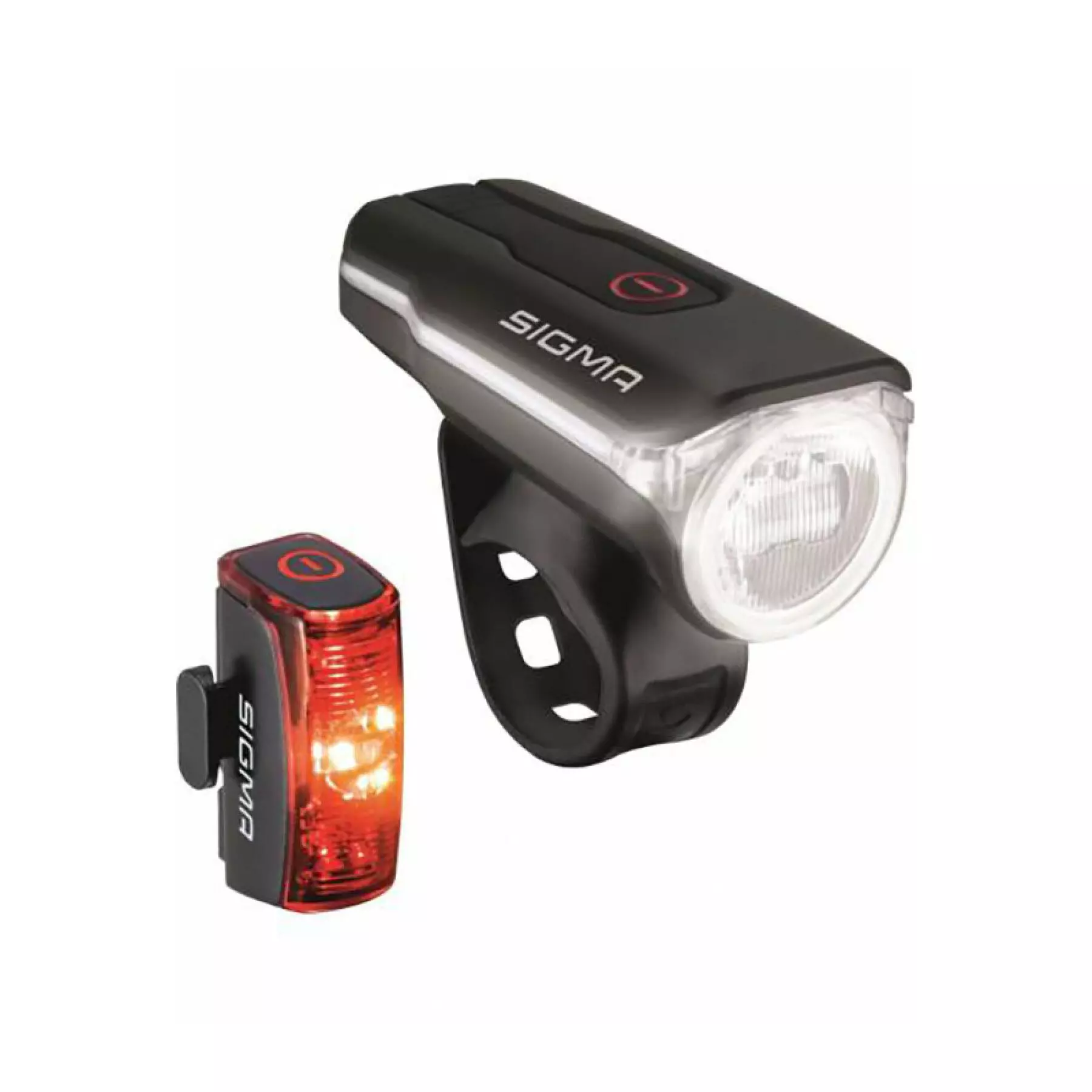 Kit éclairage Vélo Led USB Sigma Aura 60 + Curve 3 Kit éclairage Vélo Led USB Sigma Aura 60 + Curve
